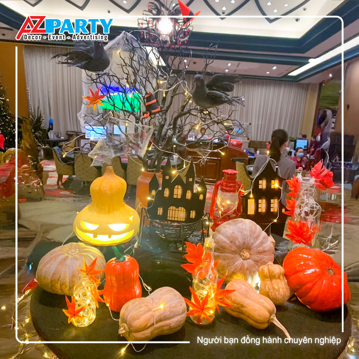 lâu đài Halloween