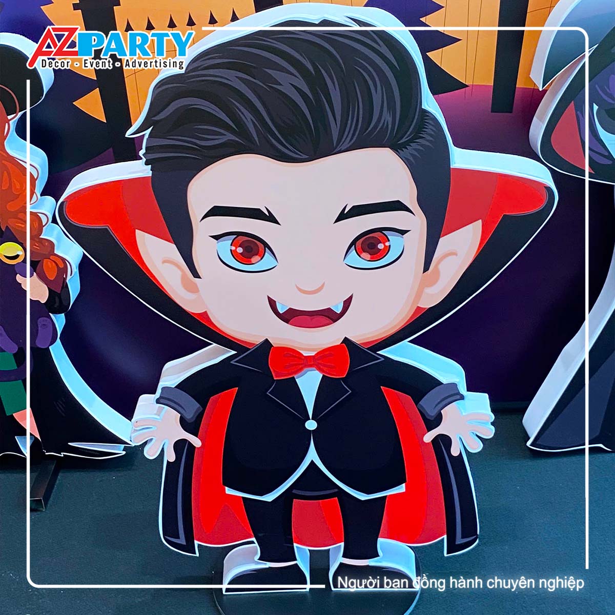 ma cà rồng halloween