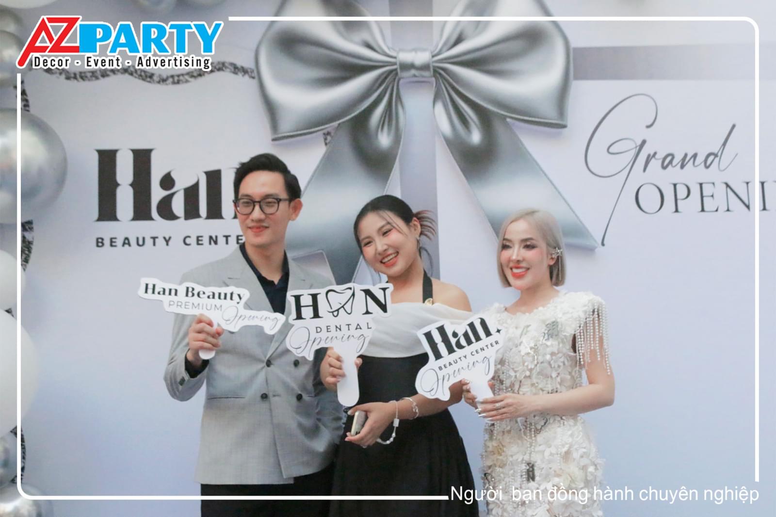 Koc checkin sự kiện khai trương Han Beauty 