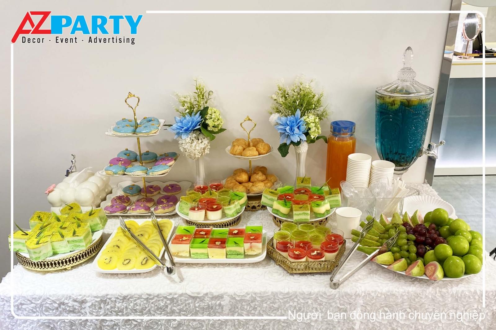 Tiệc teabreak hấp dẫn