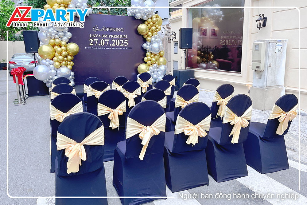 Không gian và backdrop sự kiện 