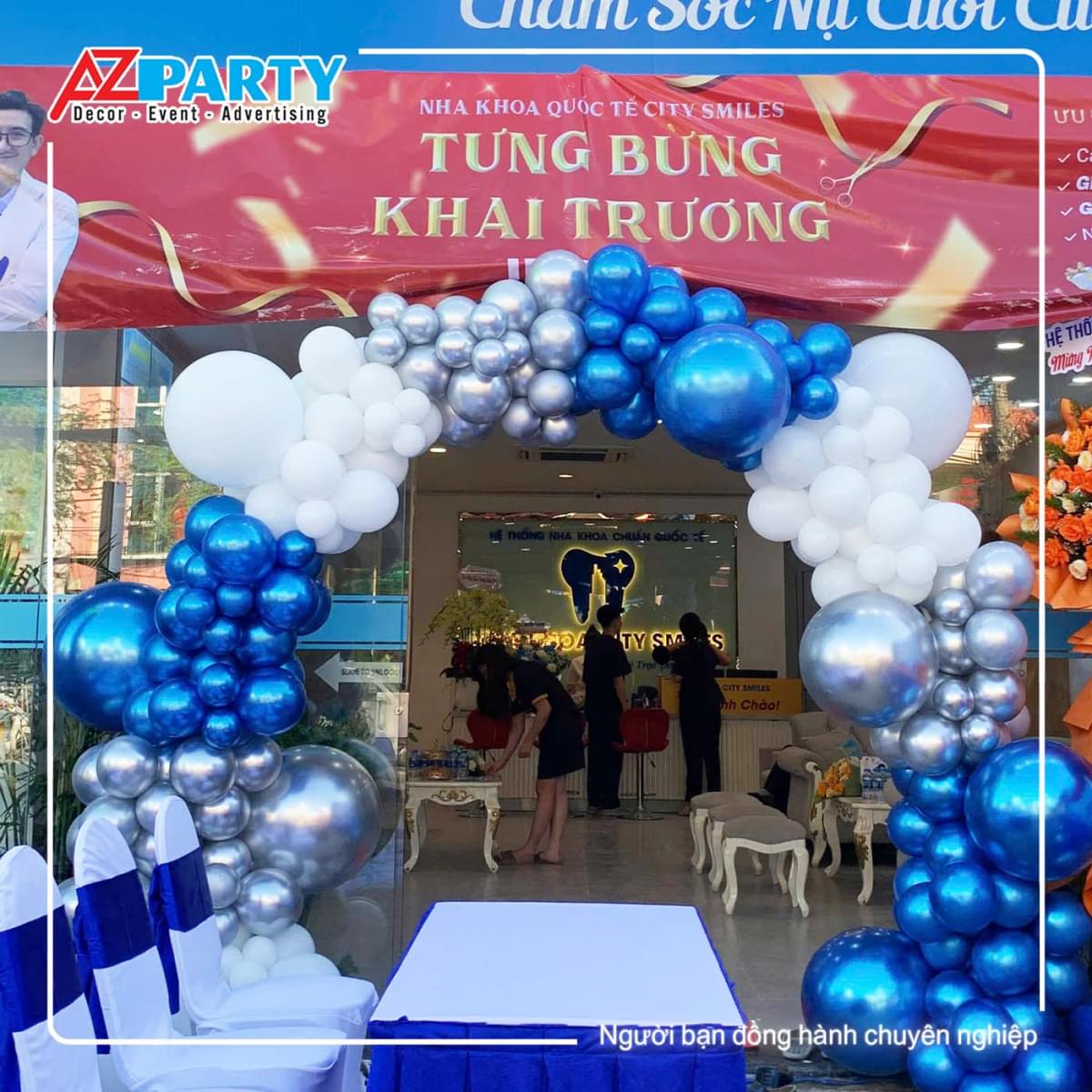 Cổng bóng khai trương 