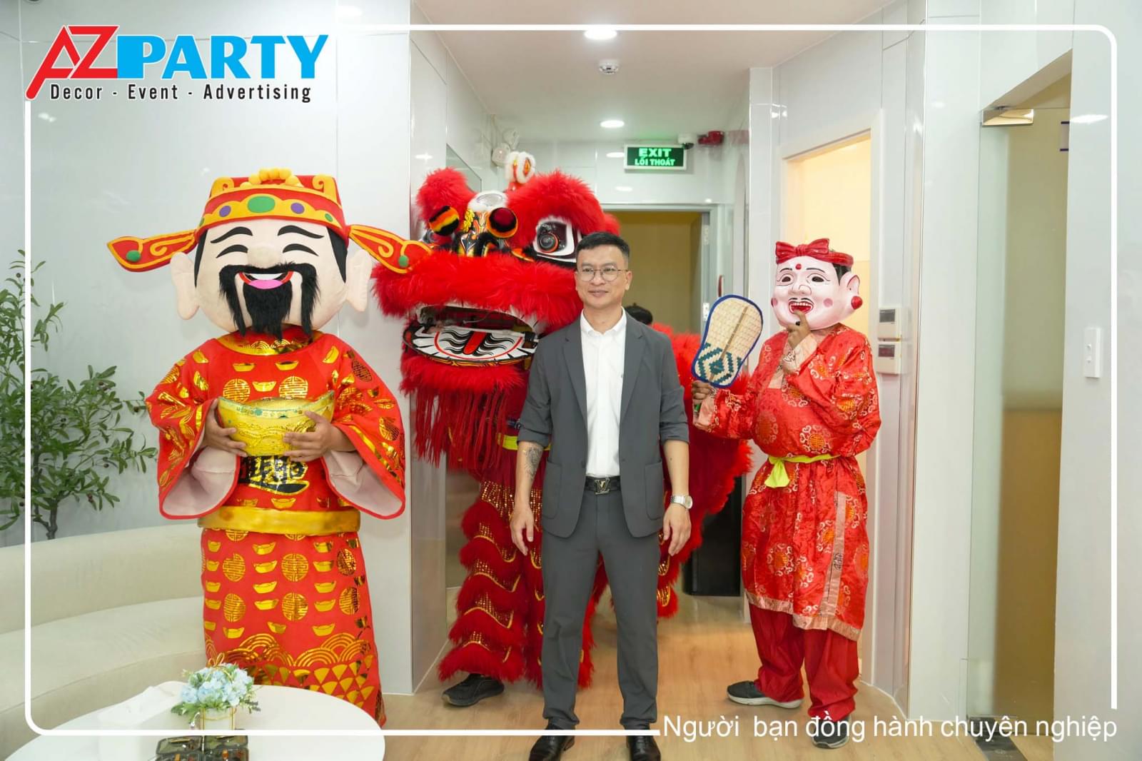 CEO, thần tài và lân xông đất