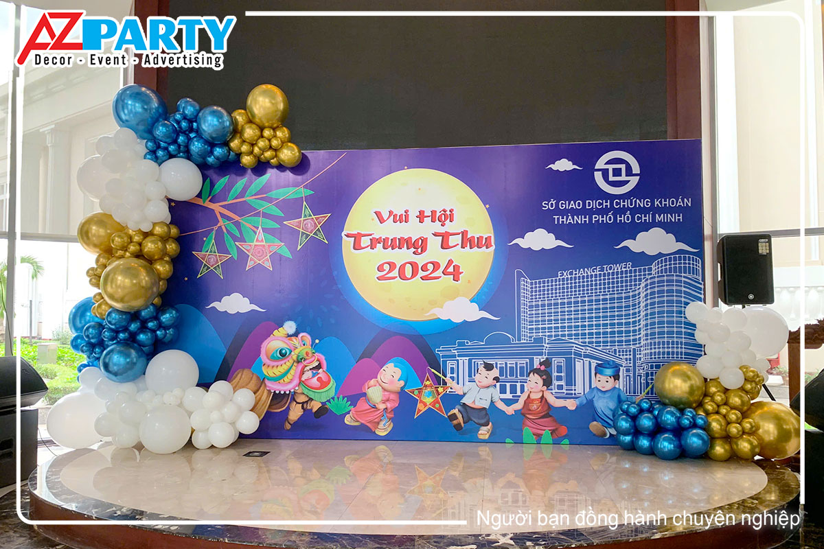 sân khấu tổ chức dêm hội trung thu