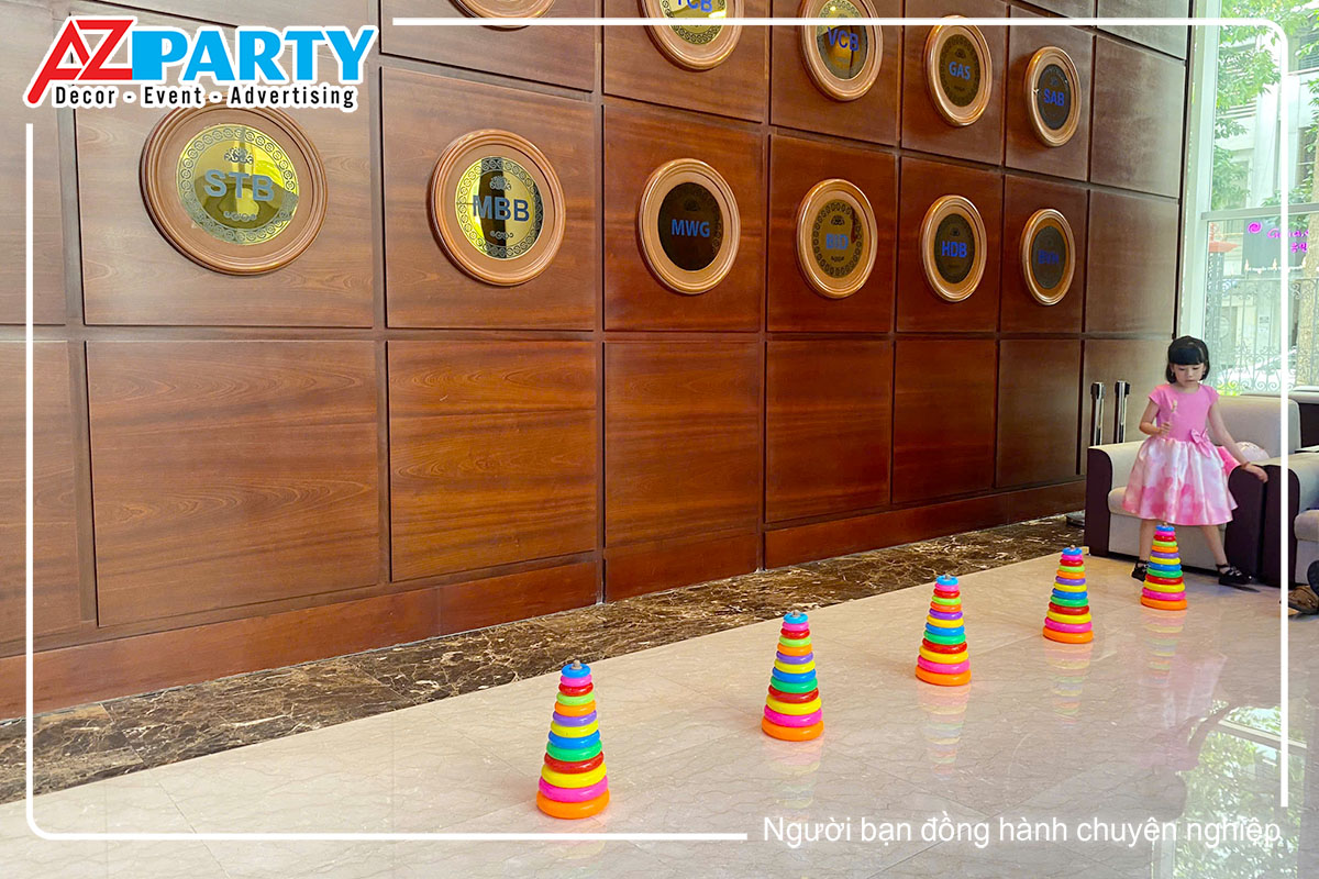 khu vực trò chơi ném vòng