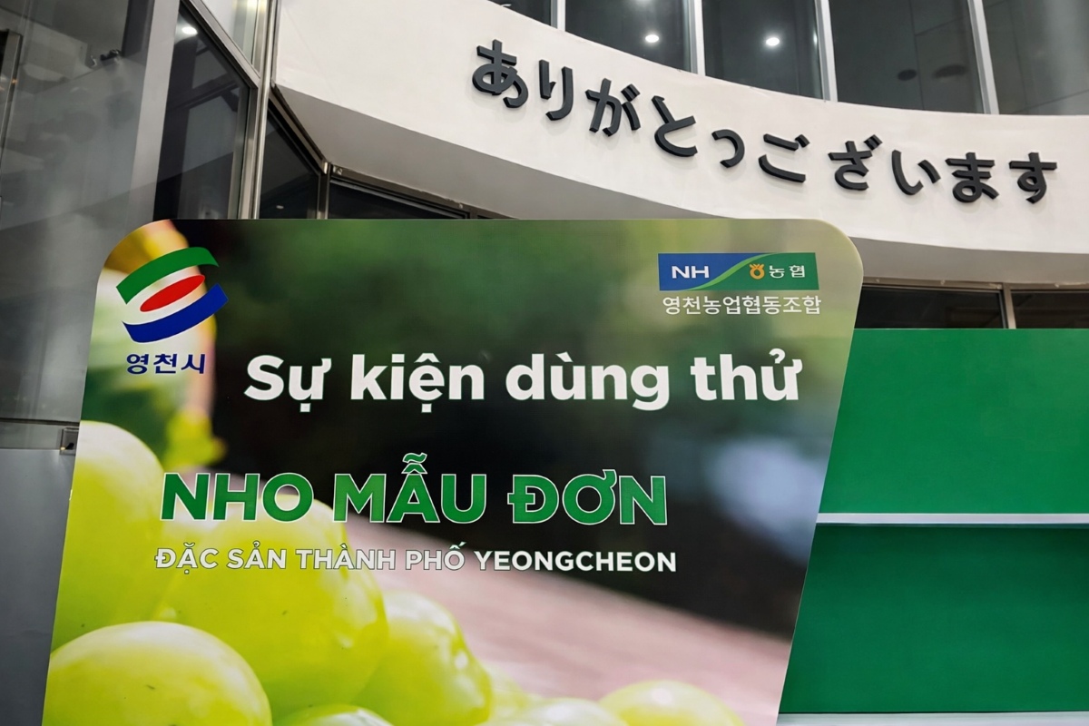 cận cảnh chi tiết trên booth 