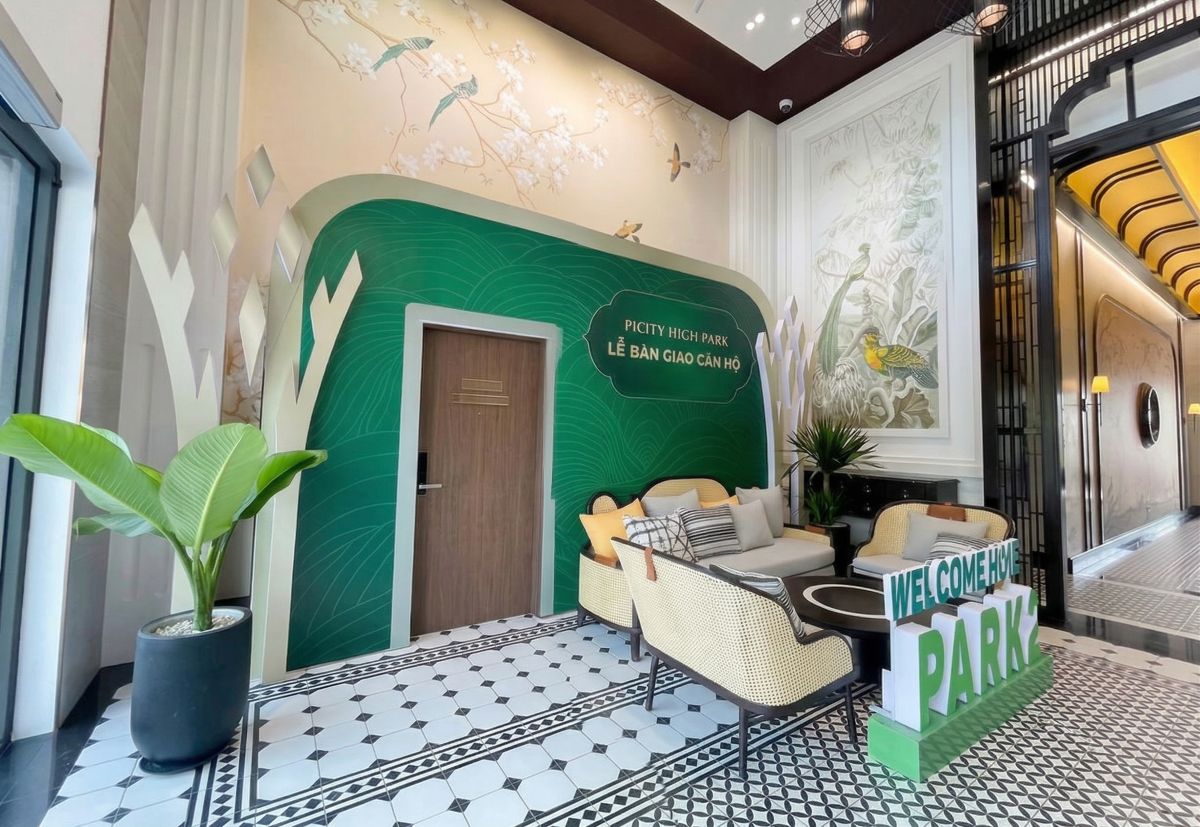 Góc chụp bên trái của booth picity park2