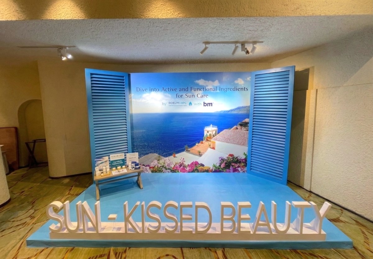 Góc chụp flycam của booth Sun Kissed Beauty