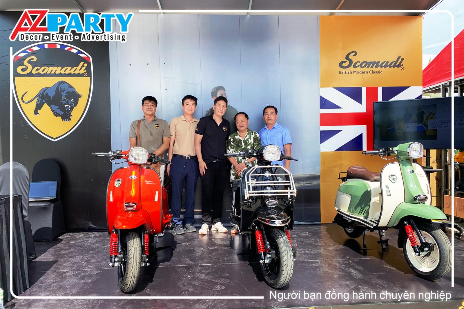 Scomadi là thương hiệu xe đến từ Anh Quốc 