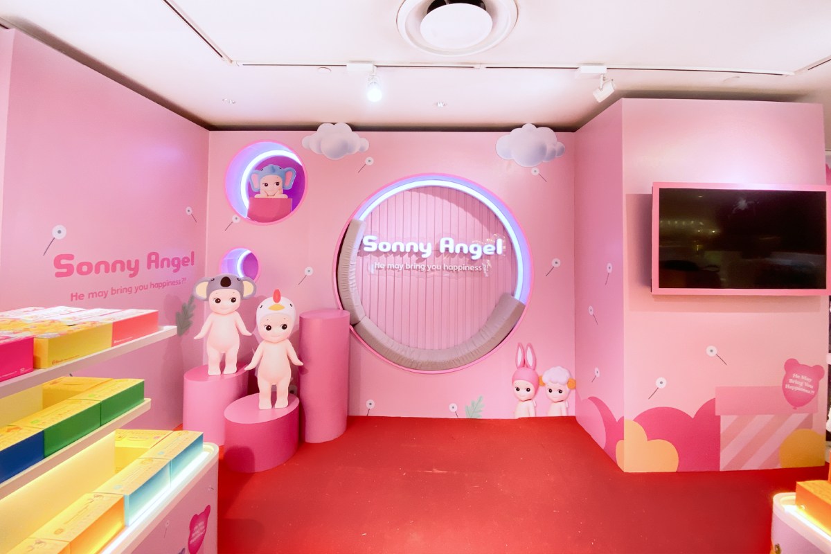 khu vực booth check in của Sony Angle