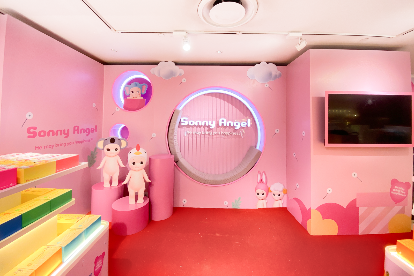 thiết kế booth hiện đại tinh tế