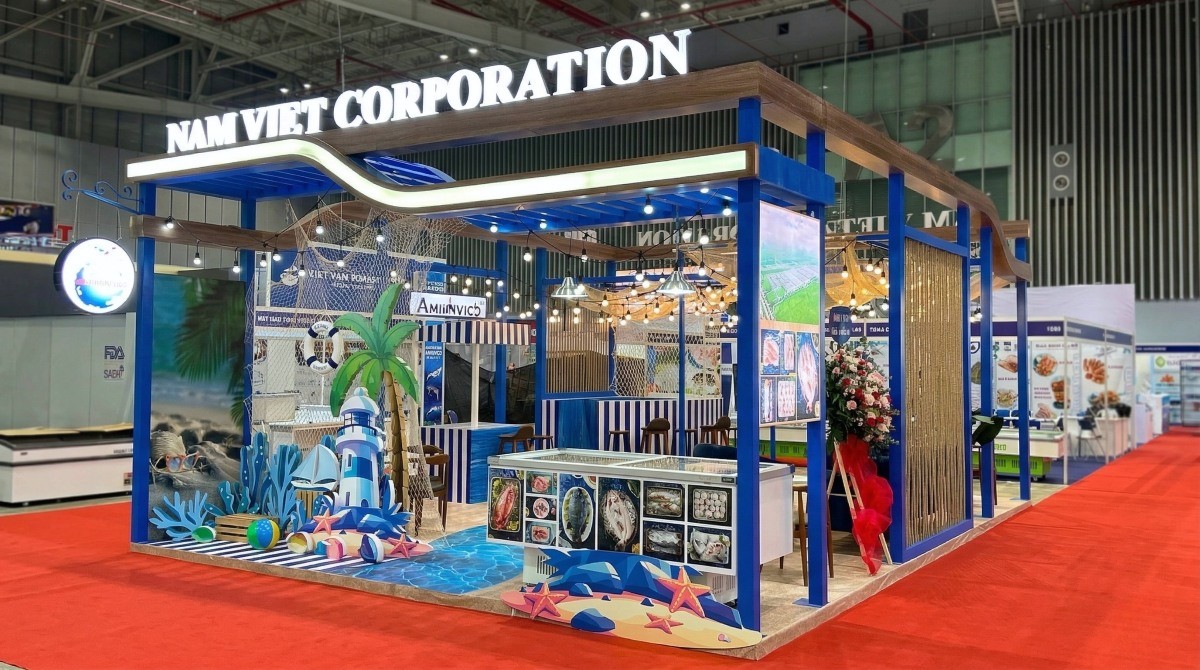 Toàn cảnh gian hàng triển lãm Navico tại sự kiện Vietfish