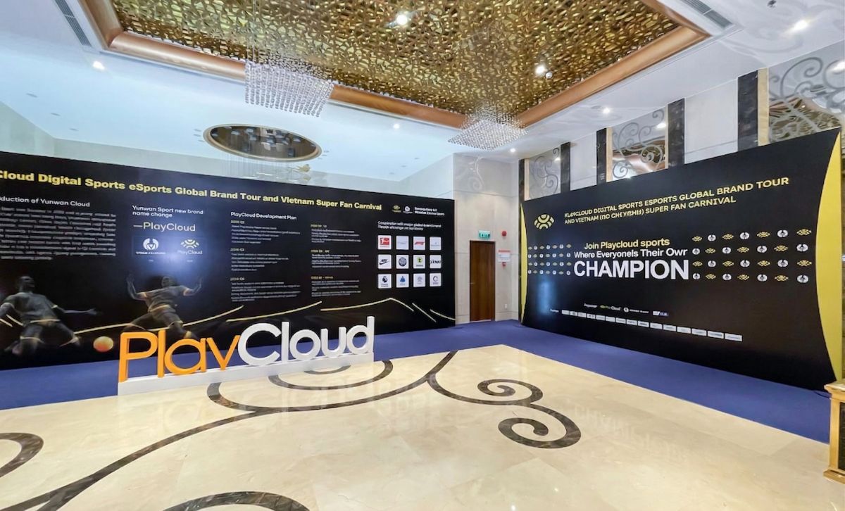 Góc chụp khác của booth