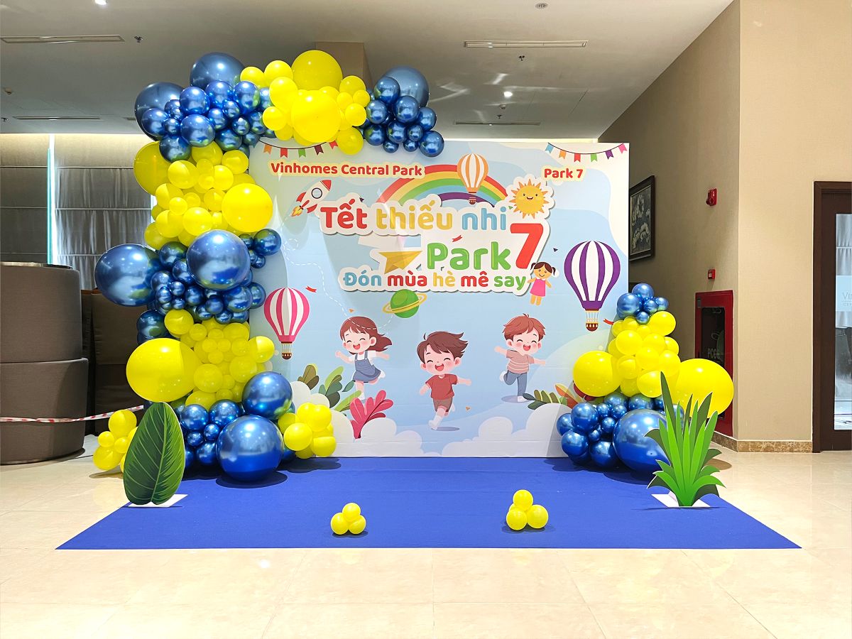 Booth checkin  tại sự kiện Vinhomes