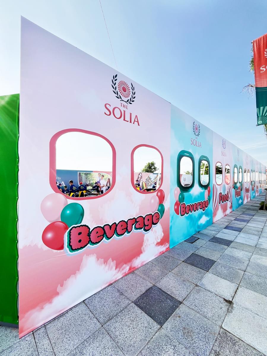 Khu vực lấy đồ ăn