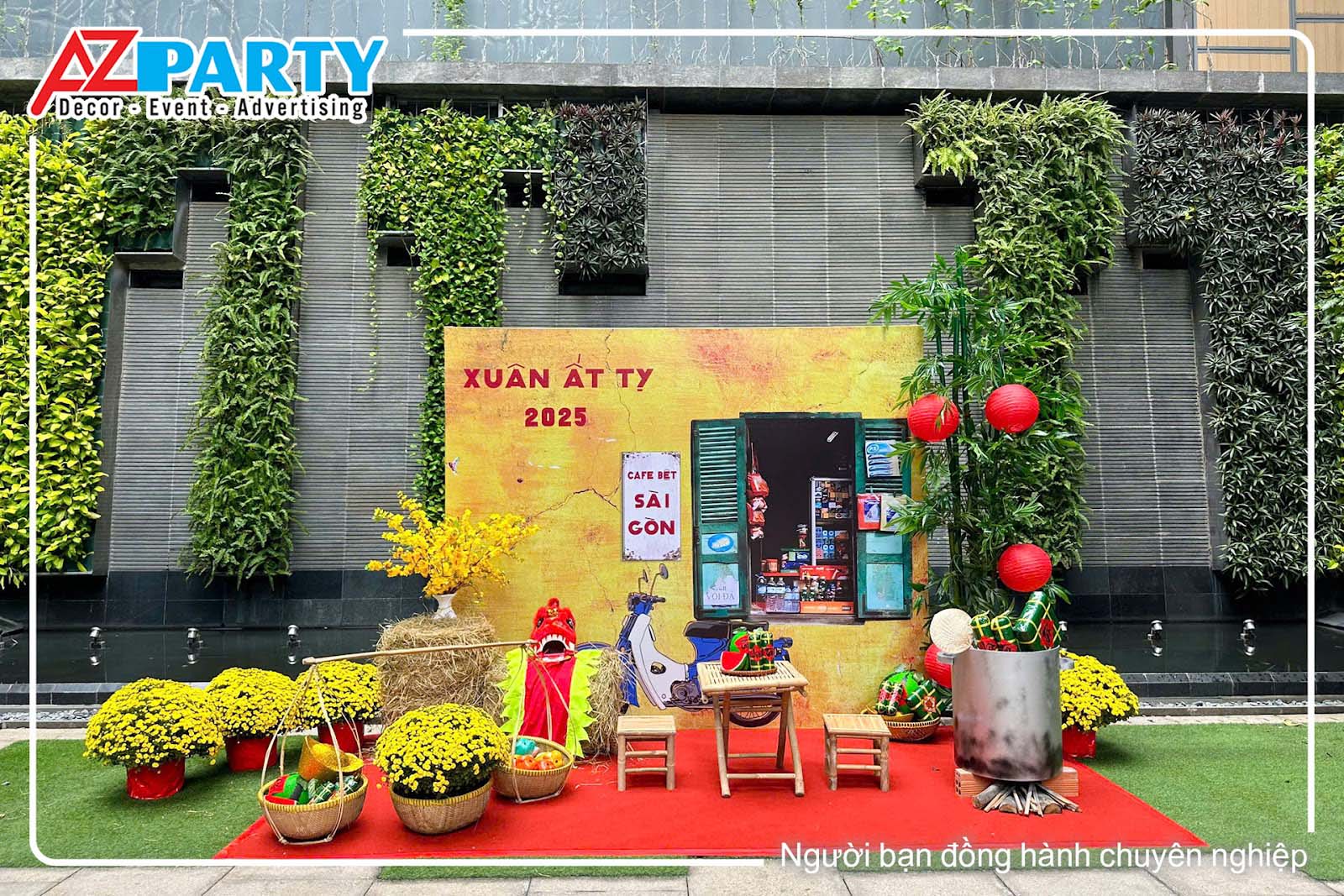 Tiểu cảnh tái hiện khung cảnh Sài Gòn xưa độc đáo 