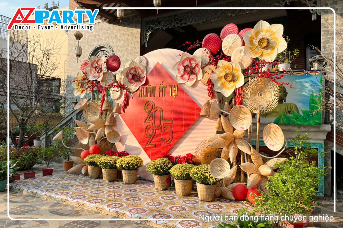 góc bên phải của tiểu cảnh