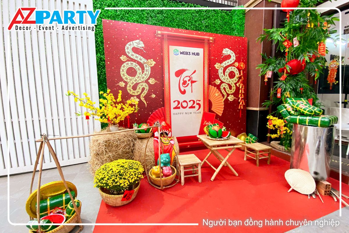 góc trái của tiểu cảnh